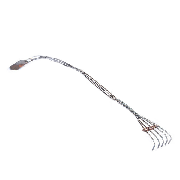 Full view of 21" Fingers back scratcher. Bendable to fit your back