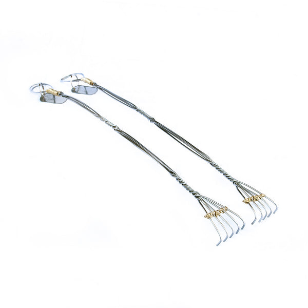 Full view of two 21" Knuckles back scratcher value pack