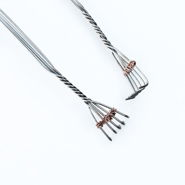 Head view of two Fingers back scratcher value pack